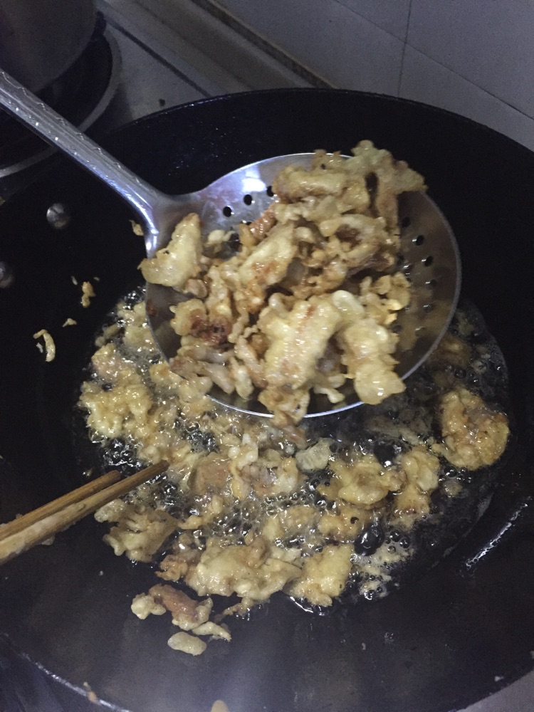 炸年货之-山西过油肉的做法图解4