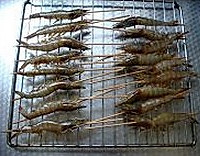 黑椒烤虾串 的做法图解4