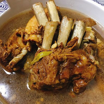 砂锅焖羊排