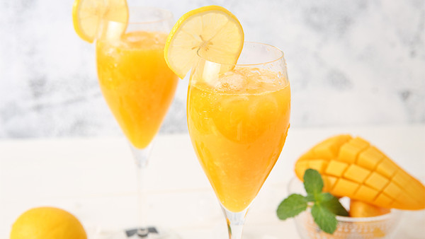 柠香芒果汁，美味减脂的夏季冷饮