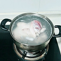 20汤锅:小米稀饭玉米面熟豆面鸡蛋煮肘子的做法图解9