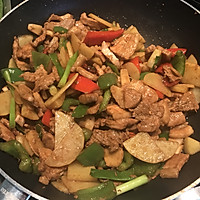彩椒版回锅肉的做法图解12