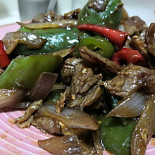 青椒炒牛肉