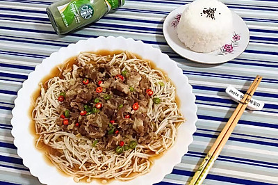 飘香肥牛金针菇