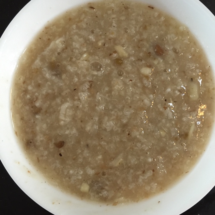绿豆马蹄莲子山药粥的做法图解5