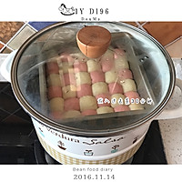 少女心爆棚的粉红发糕的做法图解14