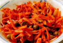 开胃凉菜—水豆豉拌姜丝的做法