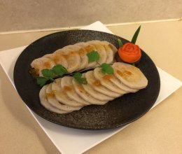 蜜口糯米藕片的做法