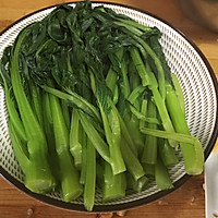 蒜蓉菜心#在“家”打造ins风美食#的做法图解4