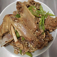 辣椒炒土鸭的做法图解6