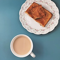 外酥里嫩的奶茶法式吐司的做法图解8