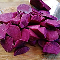 #精品菜谱挑战赛#辅食计划+水晶紫薯卷的做法图解3