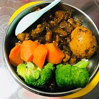 喷香卤肉饭，满满一大口，满足的做法图解16