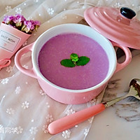 紫甘蓝浓汤的做法图解7