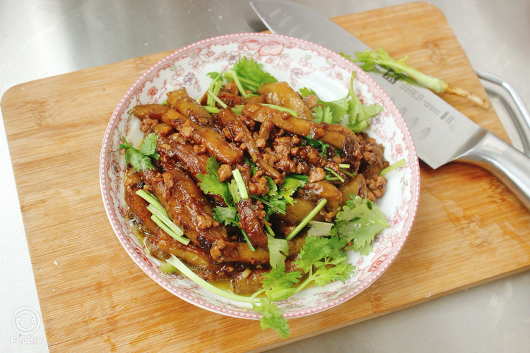 肉末茄子的做法