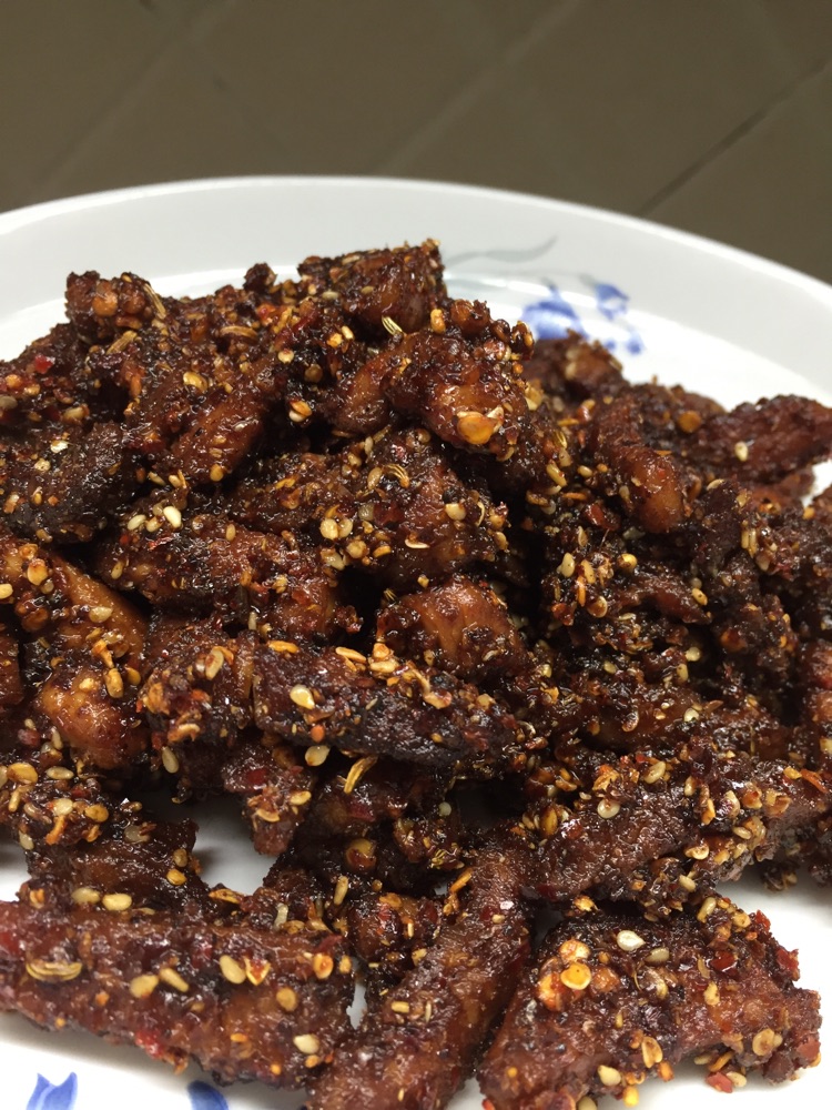 麻辣猪肉干的做法图解4