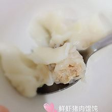 大虾鲜肉馄饨