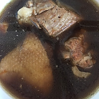 鸭肉排骨补汤的做法图解4