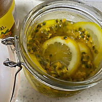柠檬百香果茶蜂蜜茶的做法图解4