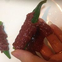 秋葵香煎牛肉卷๑的做法图解7