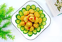 #餐桌上的春日限定#黄瓜炒素丸子，营养美味高颜值。的做法
