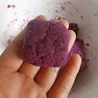 香甜紫薯饼的做法图解4