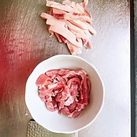 苦瓜炒肉的做法图解2