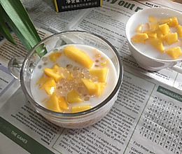 椰汁芒果西米露的做法