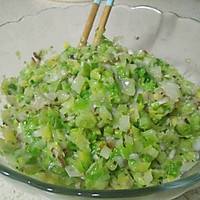 圆白菜香菇饺子的做法图解5