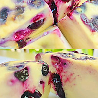爆浆蓝莓酸奶巴斯克的做法图解8