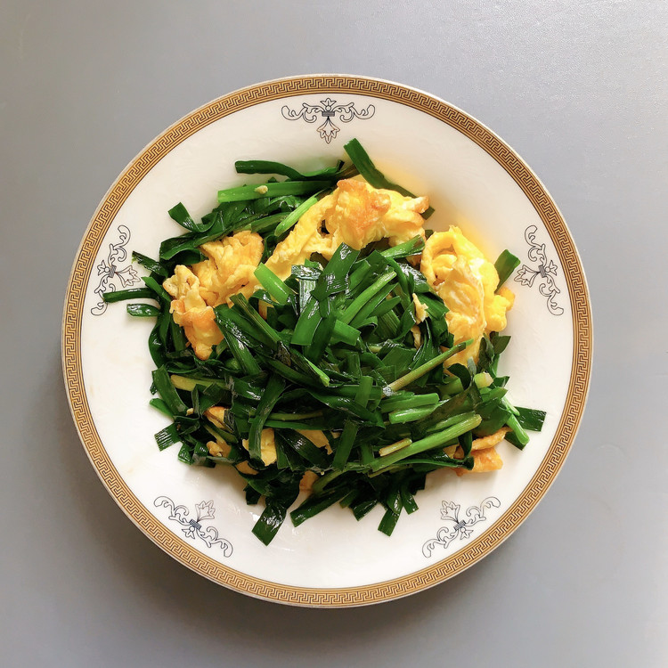 韭菜炒鸡蛋的做法