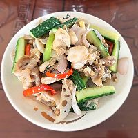 干锅椒盐牛蛙的做法图解4