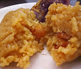 嘉兴肉粽 紫薯粽子的做法