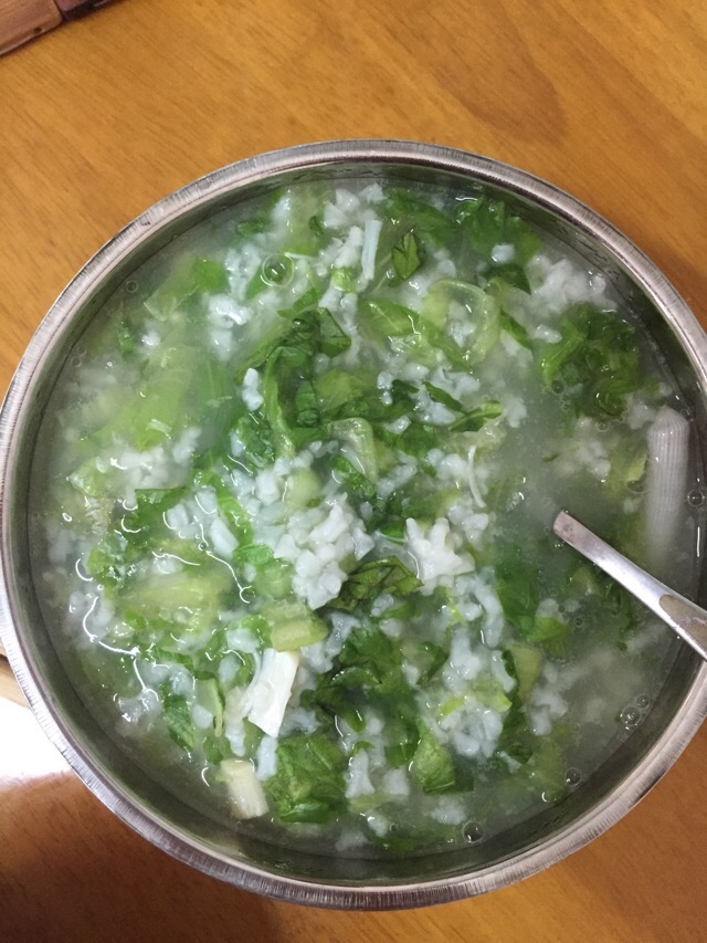 瑶柱沙虫生菜粥的做法图解6