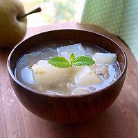 银耳雪梨绿豆汤的做法图解6