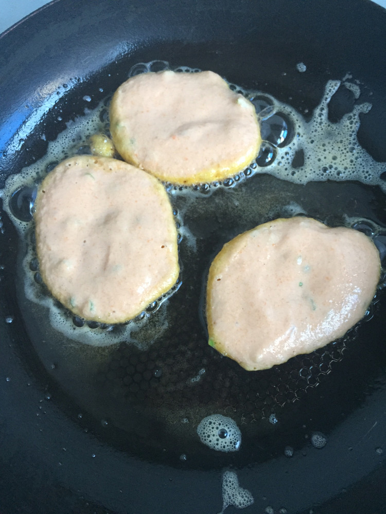 山药虾饼的做法
