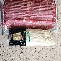 电饼铛培根金针菇的做法图解1