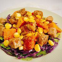 烤南瓜牛肉沙拉的做法图解15