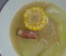 冬瓜腊肉汤的做法