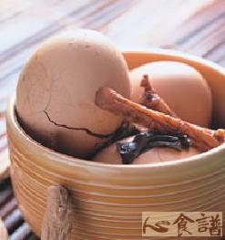 养生药膳绿茶蛋