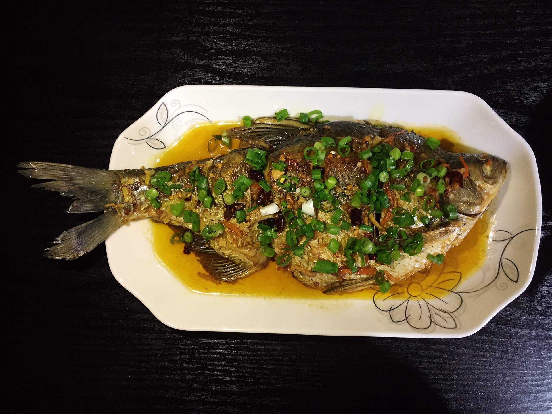 Pan fried bream
