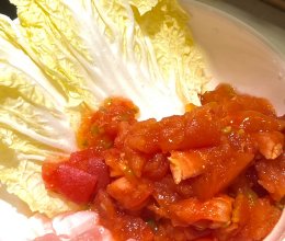 尝试地中海饮食第5天丨番茄鸡蛋猪肉娃娃菜的做法