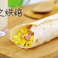 培根炒蛋早餐卷饼的做法图解15