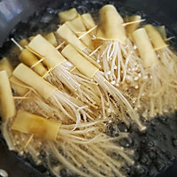 干炸金针菇的做法图解5
