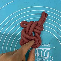 中国结花样馒头祝福㊗️祖国繁荣昌盛 无病无灾的做法图解7