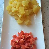 酸甜菠萝豆腐的做法图解1