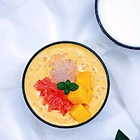 春日养生甜品：港式杨枝甘露&姜撞奶的做法图解2