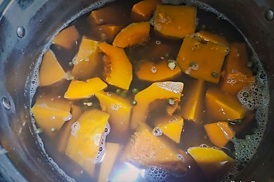 解暑神器——南瓜绿豆汤