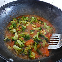 番茄西兰花的做法图解11