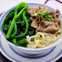 #多力金牌大厨带回家-北京站#菠菜羊肉卷汤面的做法图解17